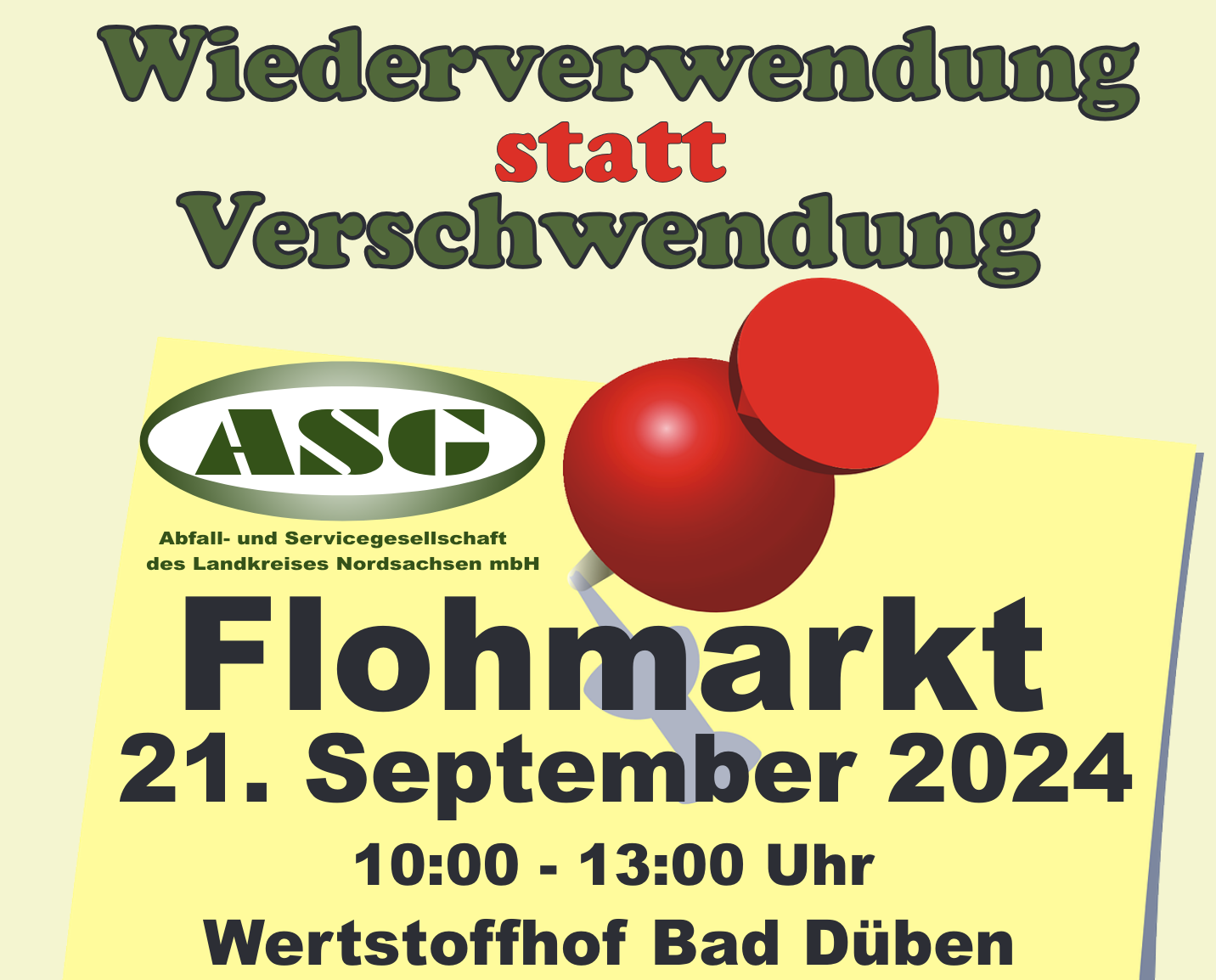 Flohmarkt Flyer